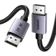 Кабель мультимедійний DisplayPort M to DisplayPort M 1.0m V1.4 8K60Hz DP120 black Ugreen (25903) - зображення 1
