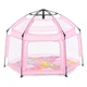 Дитячий манеж Bambi MR 1512 Powder Pink 146×127×110 см - изображение 1