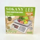 Весы торговые Sokany цифровые с платформой 33x24 см аккумулятор и сеть до 40 кг (PD2023) - изображение 8
