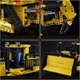 Конструктор Mould King D11 Бульдозер на радіокеруванні 1508 деталей Technic 15084 жовтий - зображення 7