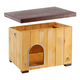 Будиночок для собак Ferplast Kennel Baita 50 56x46,5x41,5 см 87013000 - зображення 2