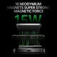 Павербанк F15 10000mAh Magnetic Power Bank 15W Wireless Charging PD + QC 20W для iPhone з MagSafe (Магсейф) USB-C Зовнішній акумулятор Магнітний Бездротовий Повербанк Space Grey - зображення 11
