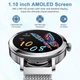 Жіночий смарт-годинник AMOLED Efolen — дзвінки, здоров’я, спорт, IP68, елегантний дизайн, срібло - зображення 3