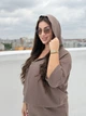 Жіночий костюм на блискавці (кофта з рукавом 3/4+штани) Uaclothes 58 Капучино (like38213-186451373) - изображение 6