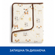 Стьобана ковдра Piccolino Animals, 100х120 см (202511.15.1) - зображення 1
