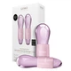 Набір масажерів для очей та обличчя GESKE Cool & Warm Duo Eye Massager 7 в 1 кріосфери з боросилікатного скла для охолодження та нагрівання шкіри зменшення набряків і темних кіл Рожевий - изображение 1