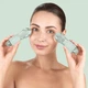 Набір масажерів для очей та обличчя GESKE Cool & Warm Duo Eye Massager 7 в 1 кріосфери з боросилікатного скла для охолодження та нагрівання шкіри зменшення набряків і темних кіл Зелений - изображение 4