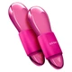 Набір масажерів для очей та обличчя GESKE Cool & Warm Duo Eye Massager 7 в 1 кріосфери з боросилікатного скла для охолодження та нагрівання шкіри зменшення набряків і темних кіл Малиновий - изображение 6