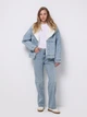 Джинсовая куртка с мехом женская Colin's CL1076057DN44489 L Alfenas Indigo Wash (8684112857626) - изображение 3