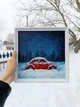 Картина масляными красками (25×25 см) - изображение 1