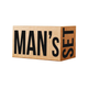 Чоловічі анатомічні бавовняні боксери MAN`s SET Intimate 2.1 Black Series графітові з кишенькою L - зображення 6