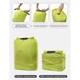 Гермомішок Naturehike CNK2550XB012, 8 л, жовтий - зображення 4