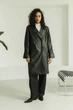 Кожаный тренч 2144,5636 Seventeen Черный L/XL (2144.5636) - изображение 7