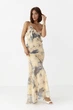 Шифоновый сарафан с цветком Lurex Желтый M (36280) - изображение 5