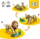 Конструктор LEGO Creator Дикие животные: Величественный лев 839 деталей (31386) - изображение 7