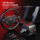 Руль и педали PXN VD4 Bundle for PC, 12кн., подв. педали, руль WAS 280мм (PXN-VD4 Bundle EU) - изображение 6