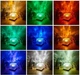 Ночник куб проектор настольная лампа 16 цветов проекцией водяной волны LED светильник с пультом - изображение 7