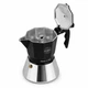 Гейзерная кофеварка E&B Lab Induction Moka Pot 3 чашки 150 мл - изображение 2