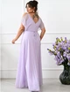 Вечернее сиреневое платье FashionYouWant XL/XXL сиреневый 43372527 - изображение 3