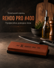 Точильний камінь REHOO PRO #400 абразивний водний брусок для заточування ножів - зображення 1
