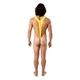Чоловічі сексуальні боді-стринги купальник Борат borat mankini One Size Жовтий - зображення 4