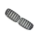 Ноздри M-Look (Черный Глянец с Хромированной Окантовкой) для BMW X6 E71 2008–2014 гг - изображение 2