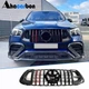 Решетка радиатора GT Panamericana GT-R Carbon (для AMG-Line/GLE53/GLE63 2019-2023) для Mercedes GLE coupe C167 2019- гг - изображение 8