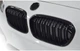 Ноздри M-Look (2015-2019, Черный Глянец) для BMW 1 серия F20/F21 - изображение 4