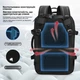 Рюкзак CROSSGEAR Cross Medal деловой мужской, для ноутбука 17.3", вместительный - изображение 5