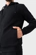 Кофта AVECS чорна з трикотажу Double Face 50587/1 5XL - изображение 7