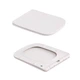 Унитаз подвесной Tern Ultra Quiet 490×365×325 мм, Marble, с сиденьем Slim Duroplast / Soft-close / Quick Release QT17332303ASMR Qtap - изображение 8