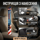 Плівка тонувальна JBL 0,75x3м Dark Black 20% затемняючий захист від сонця та ультрафіолету чорна SK_75D300А12 - зображення 3