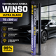 Пленка тонировочная Winso Ultra Black 75*300см черная для автомобиля защита от ультрафиолетовых лучей и перегрева SK_375340А12 - изображение 1