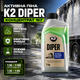 Активная пена K2 Diper концентрат 1кг для бесконтактной мойки авто очищающее средство пенообразователь пластиковый SK_M802А12 - изображение 1