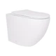 Унитаз подвесной Qtap Robin Ultra Quiet безободковый с сиденьем Soft-close 520x365x365 мм WHITE - изображение 1