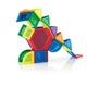 Магнитный конструктор Guidecraft PowerClix Solids 44 детали (G9421) - изображение 6