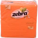 Серветки Zebra Gold двошарові помаранчеві 45/35 шт. (Болгарія) - зображення 1