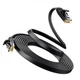 Кабель - плоский патч-корд UGREEN NW102 Cat 6 U/UTP Lan Flat Cable 1m черный (50173) - изображение 4