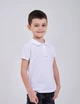Футболка-поло (короткий рукав) для хлопчика SMIL 114814-1 Білий р.134 - зображення 3