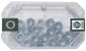Гайки шестигранные Parkside Hex Nuts M8 20 шт - изображение 1