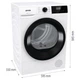 Сушильна машина GORENJE DHNE82/UA - зображення 2