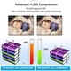 NVR видеорегистратор 10 каналов 4K — H.265+, до 8MP, детекция движения, до 6TB, удаленный доступ - изображение 3