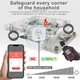 WiFi датчик протечек воды 100dB — сигнализация с добавкой, контроль уровня воды, для дома, кухни, ванны - изображение 8