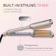 Плойка волны 25мм - тройная волна, ионизация, керамика турмалин, антиопик, быстрый нагрев - изображение 4