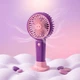 Акумуляторний вентилятор Light and Handy Fan Фіолетово-рожевий із підставкою для телефона (VS7007421-2) - изображение 1