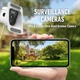 WiFi камера 3MP 2K для окна - dual band 2.4/5GHz, 24/7 запись, ночное видение, 8ft кабель - изображение 2