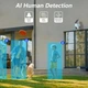WiFi камера Galayou 2K PTZ - 360°, солнечная/аккумулятор, ночной цвет, PIR, сирена, IP65, Alexa - изображение 8