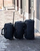 Сумка дорожня на колесах Wings Unlimeted 1106, середня (M) 61x33x32 см, 60 л чорна - зображення 5