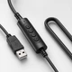 USB-гарнітура hSW4 Stereo з мікрофоном - зображення 4