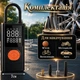 Акумуляторний компресор для автомобіля 50W Портативний насос для екстреного накачування шин - зображення 2